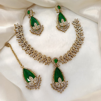 Bazm-e-Zewar Necklace Set, Symbolizing Prosperity and Grace