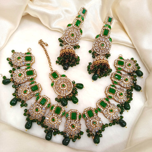 The Princess’s Royal Necklace, With Jhumka Earrings, and Tikka