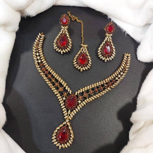 Celestial Grace Necklace Set, New and Latest Design (FN0057)